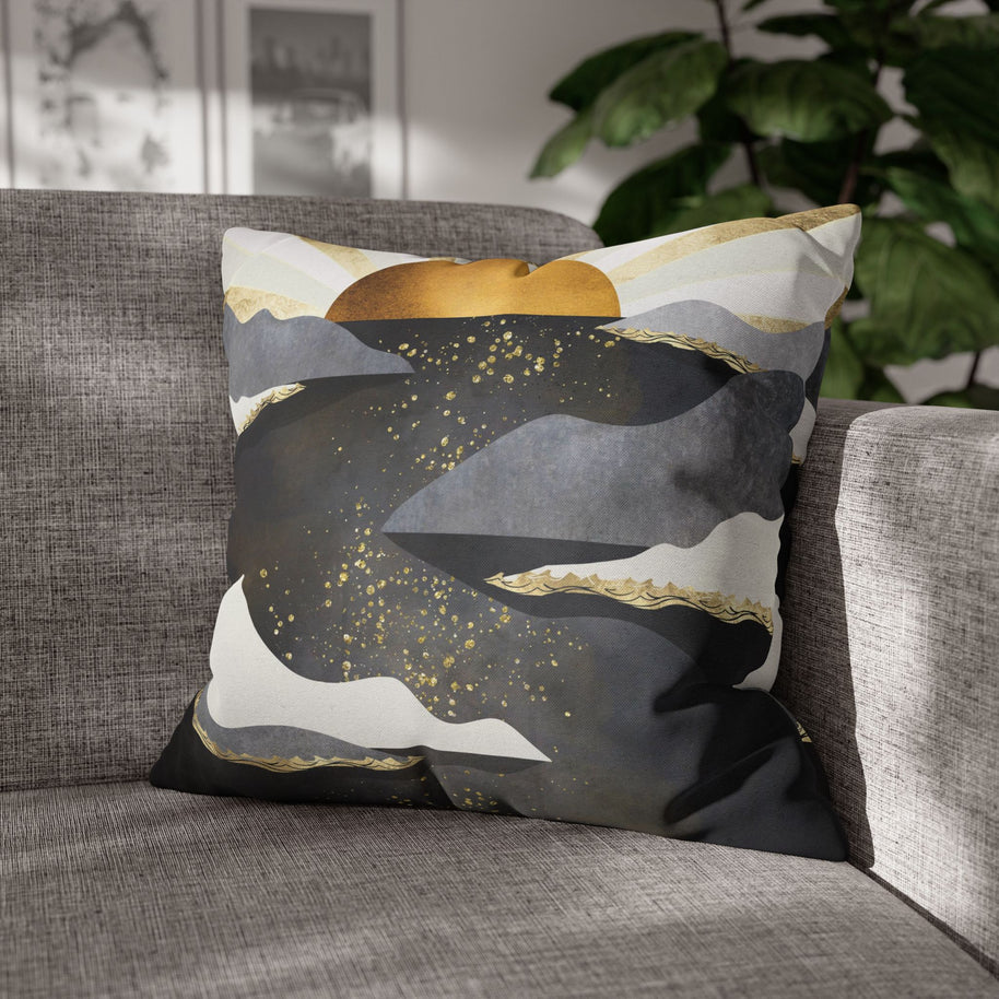 Metallic Dusk - Decorative Pillow Cover