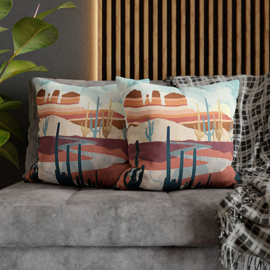 Desert Vista - Decorative Pillow Cover