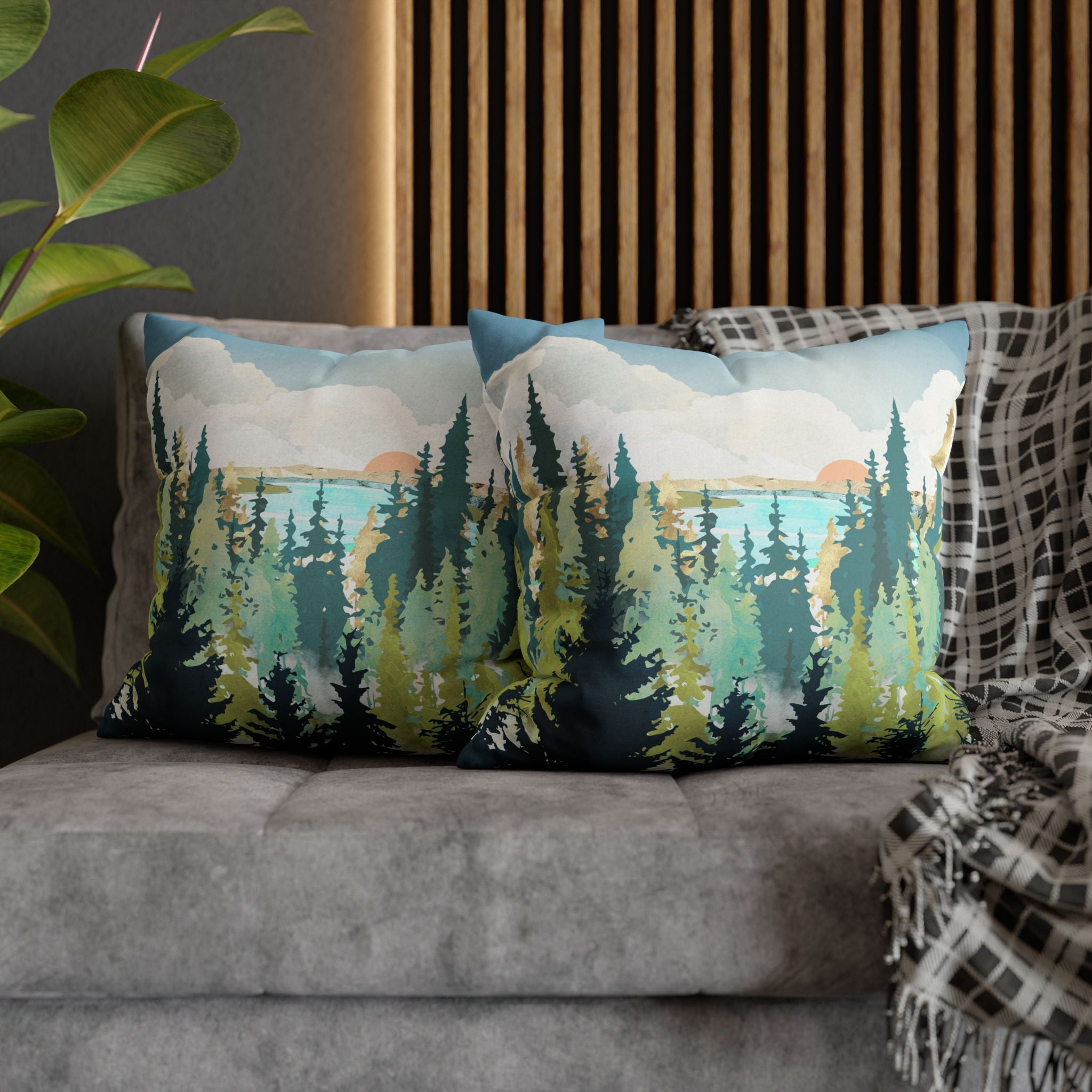 Summer View - Decorative Pillow Cover