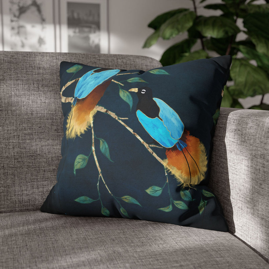Bird of Paradise I - Decorative Pillow Cover
