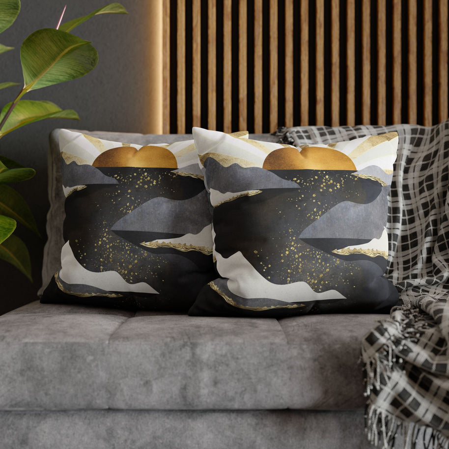 Metallic Dusk - Decorative Pillow Cover