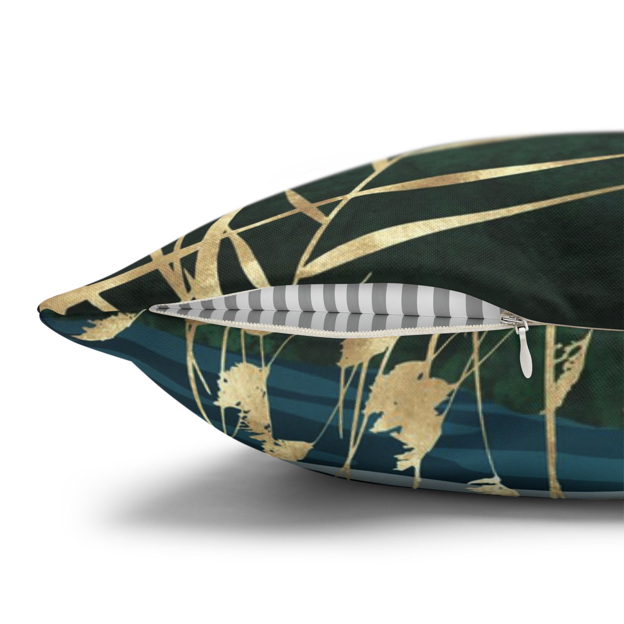 Evening Heron - Decorative Pillow Cover