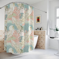 Peacock Garden - Shower Curtain