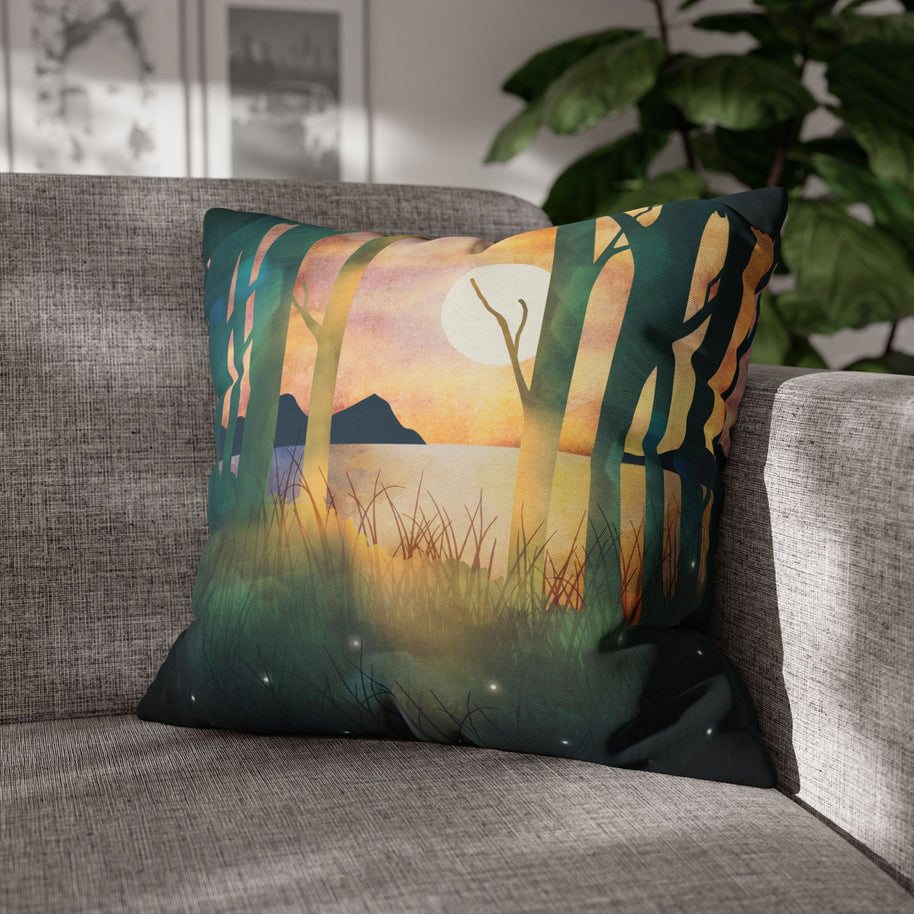 Autumn Evening - Decorative Pillow Cover