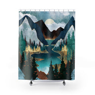 River Vista - Shower Curtain