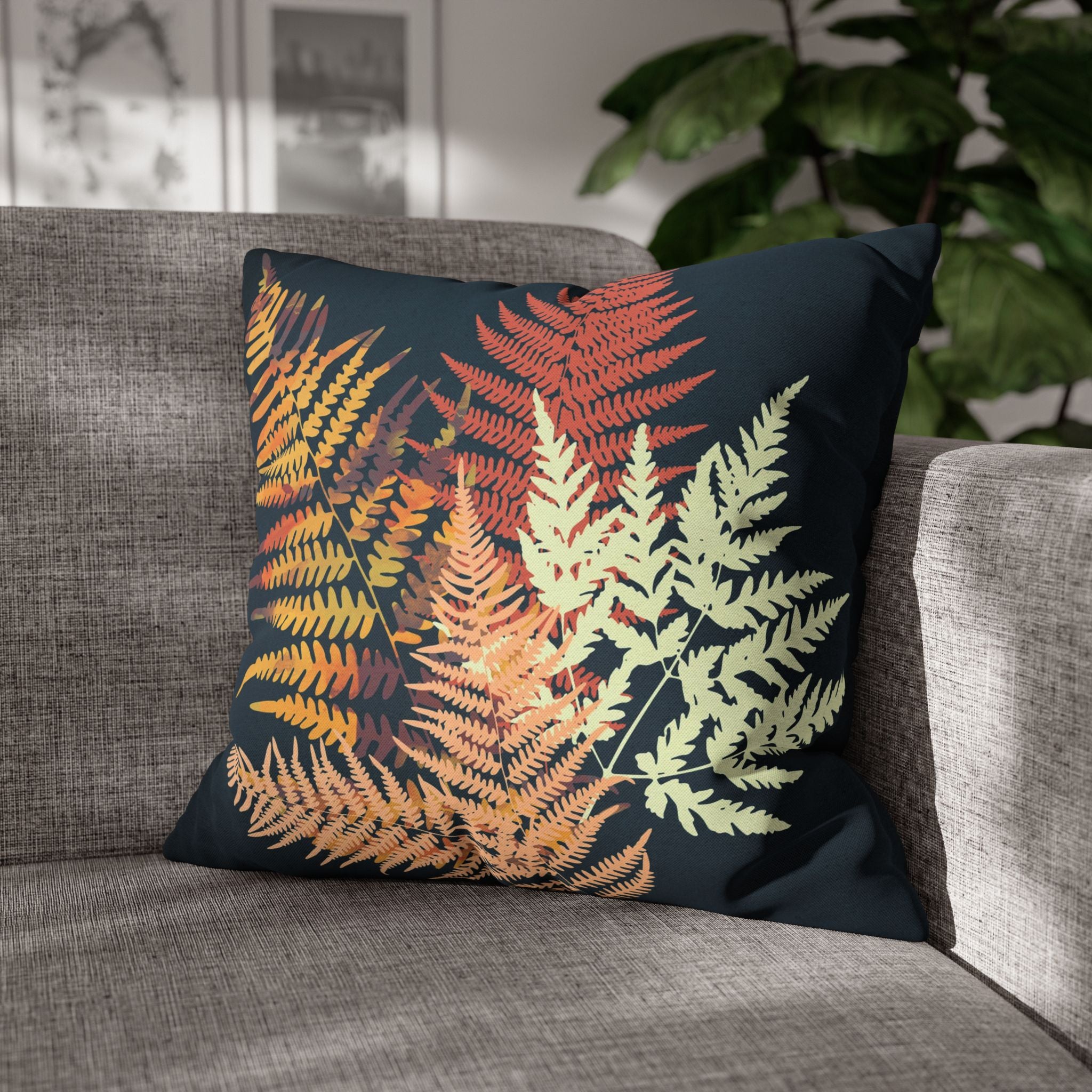 Autumn Fern - Decorative Pillow Cover