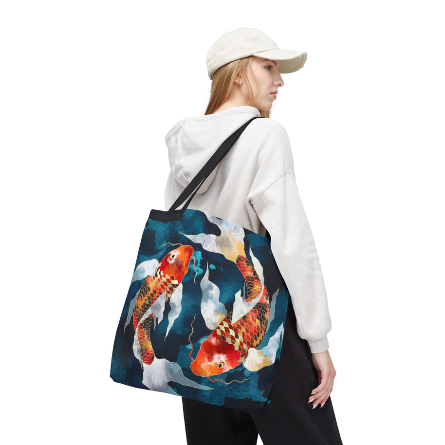 Metallic Koi II - Tote Bag