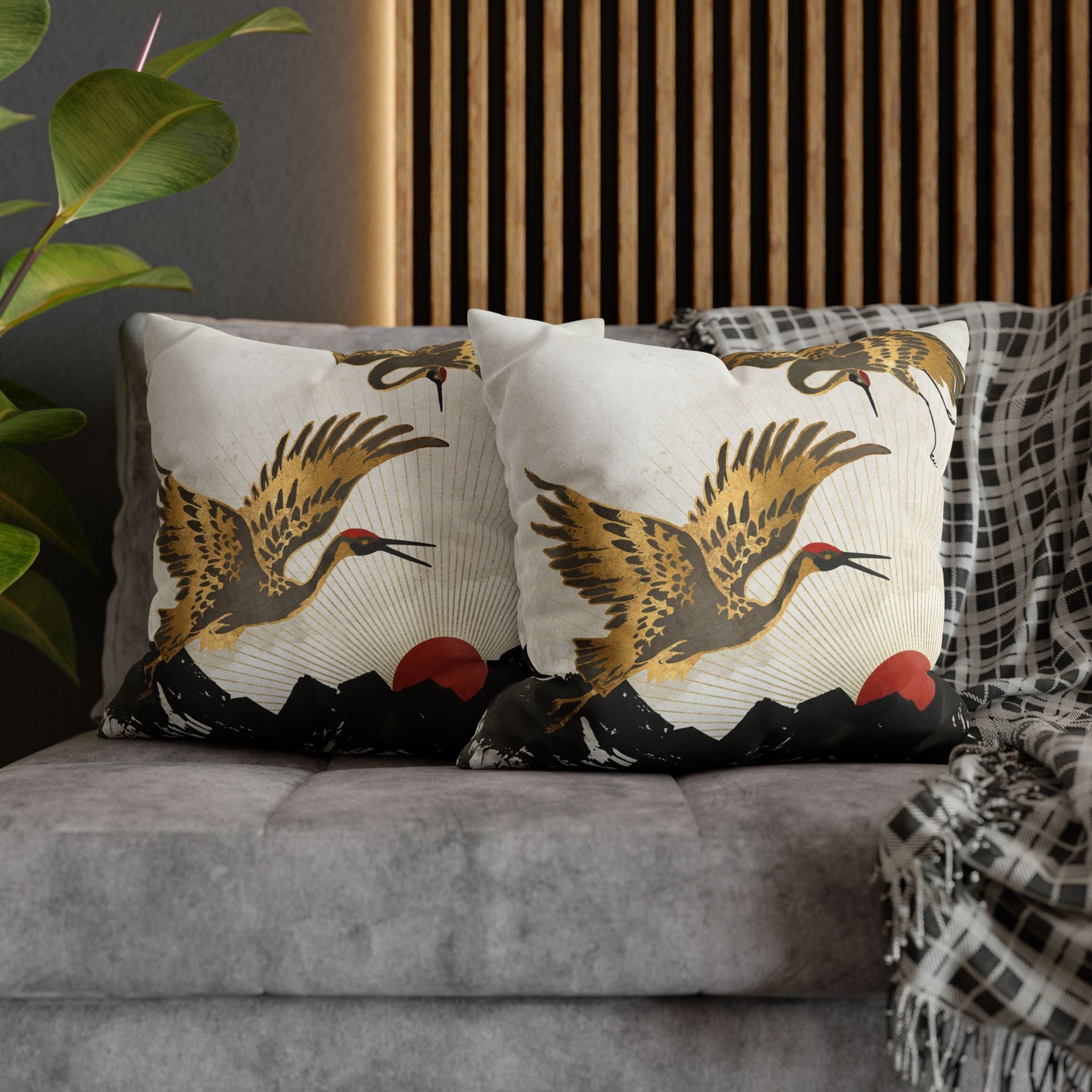 Elegant Flight III - Decorative Pillow Cover