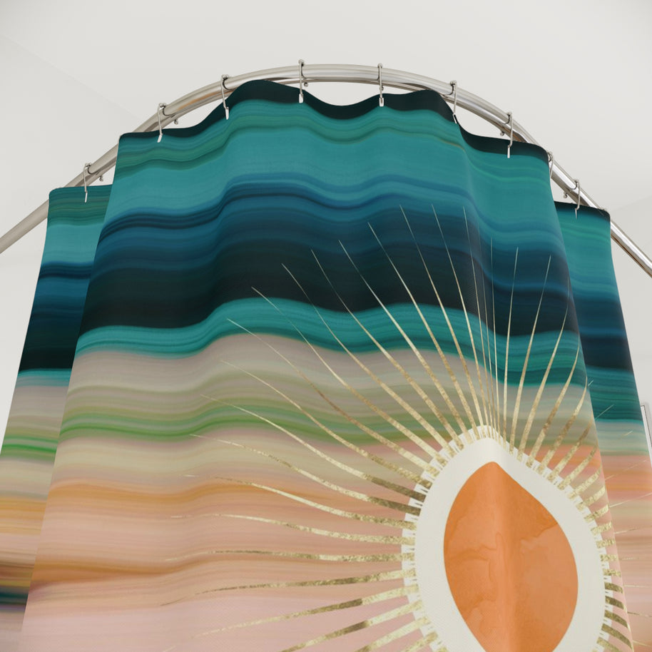 Jewel Dusk - Shower Curtain