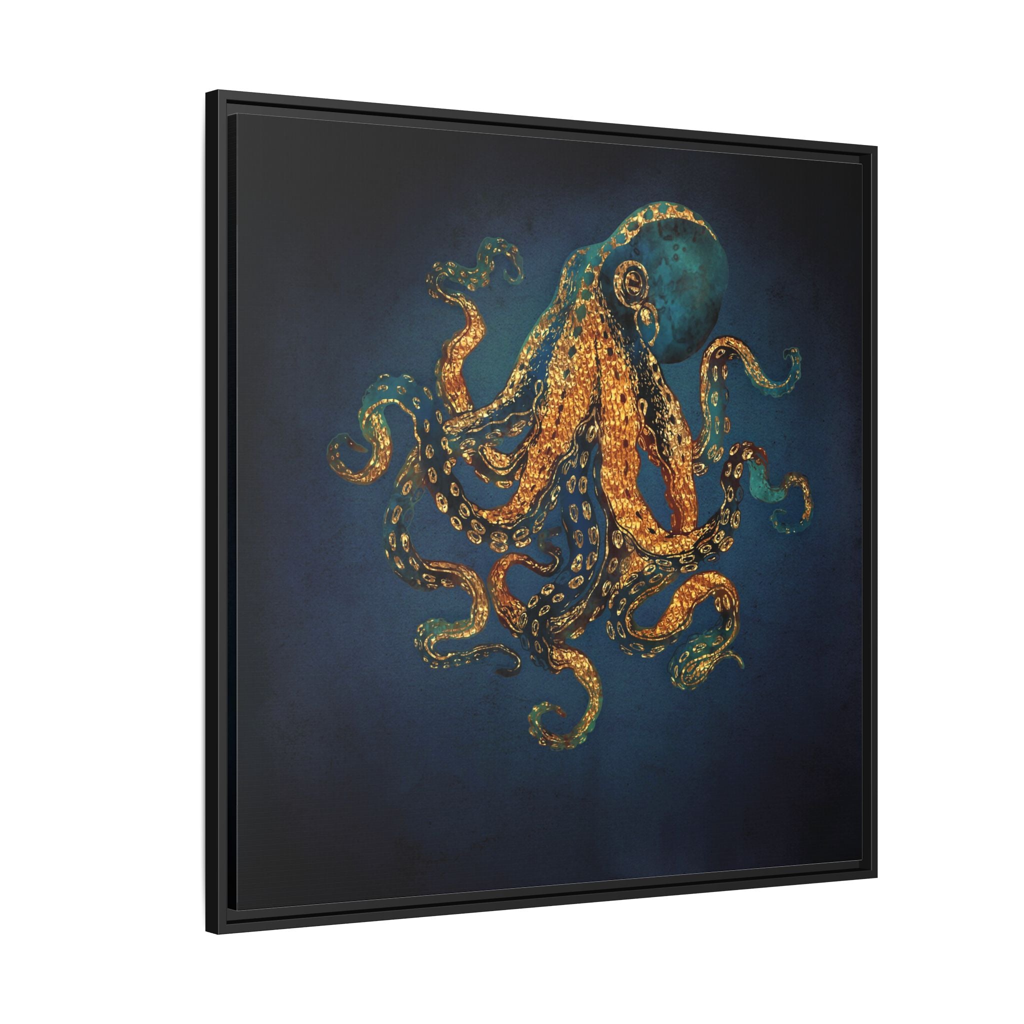 Underwater Dream IV - Matte Canvas, Framed (Multi-color)