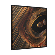 Tigers Eye Canyon - Matte Canvas, Framed (Multi-color)