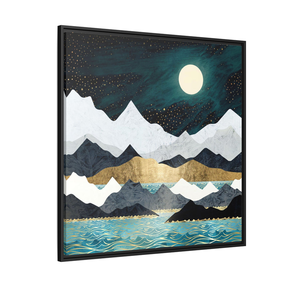 Ocean Stars - Matte Canvas, Framed (Multi-color)