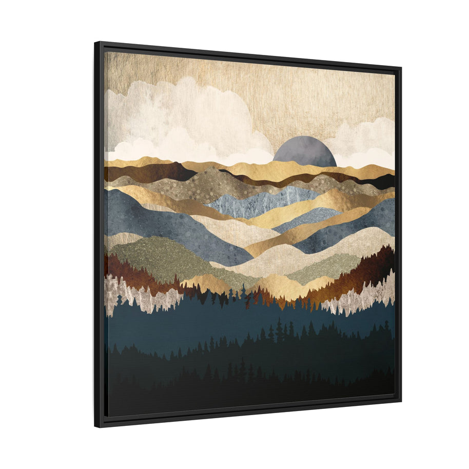 Golden Vista - Matte Canvas, Framed (Multi-color)