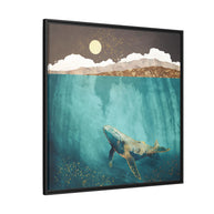 Light Beneath - Matte Canvas, Framed (Multi-color)
