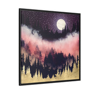 Evening Glow - Matte Canvas, Framed (Multi-color)