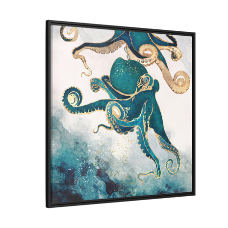 Underwater Dream V - Matte Canvas, Framed (Multi-color)