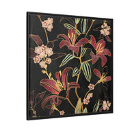 Lily - Matte Canvas, Framed (Multi-color)