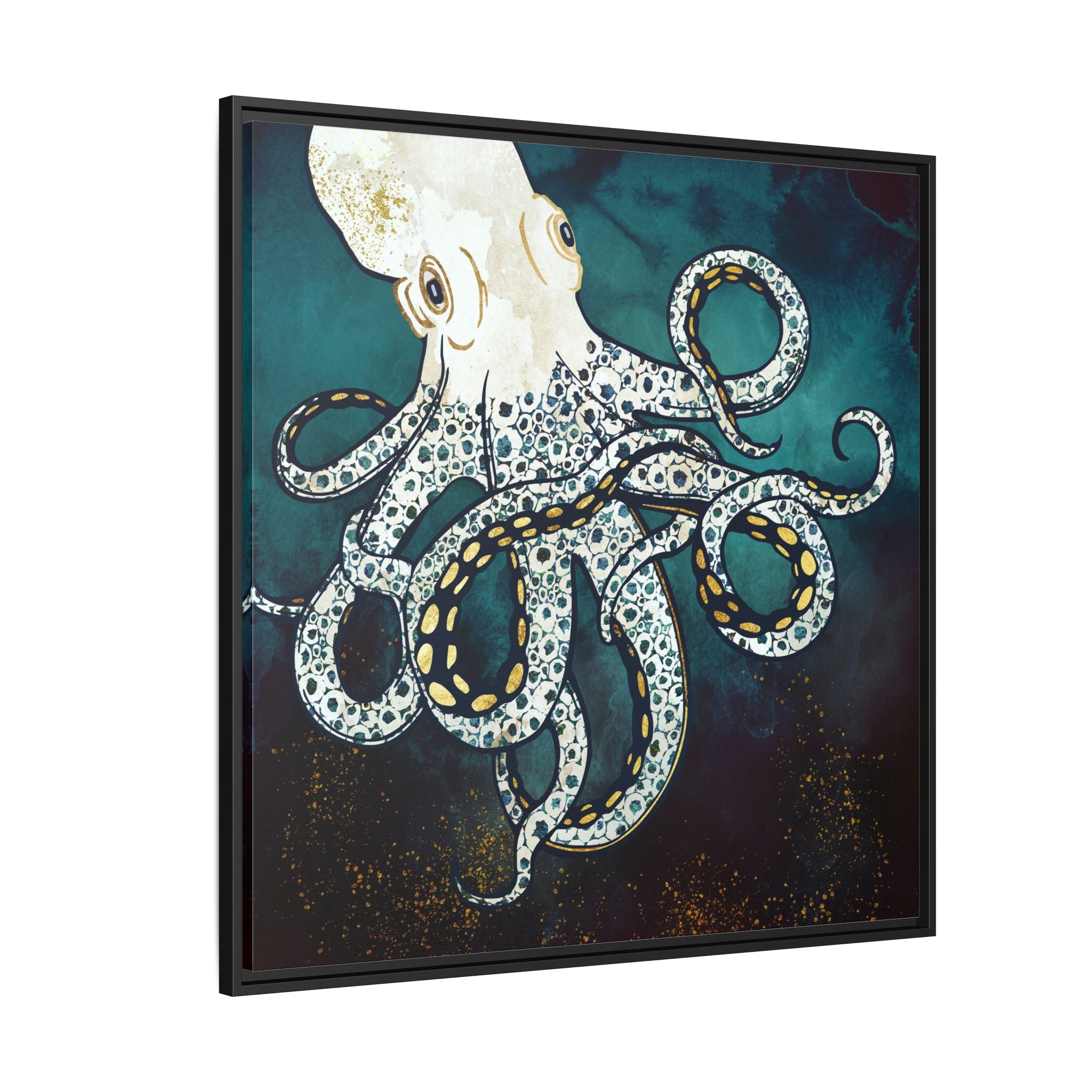 Underwater Dream VII - Matte Canvas, Framed (Multi-color)