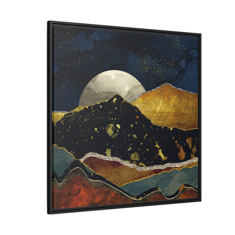 Bronze Night - Matte Canvas, Framed (Multi-color)