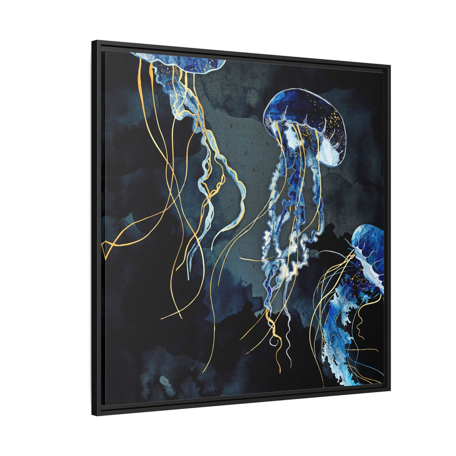 Metallic Ocean III - Matte Canvas, Framed (Multi-color)