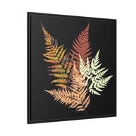 Autumn Fern - Matte Canvas, Framed (Multi-color)