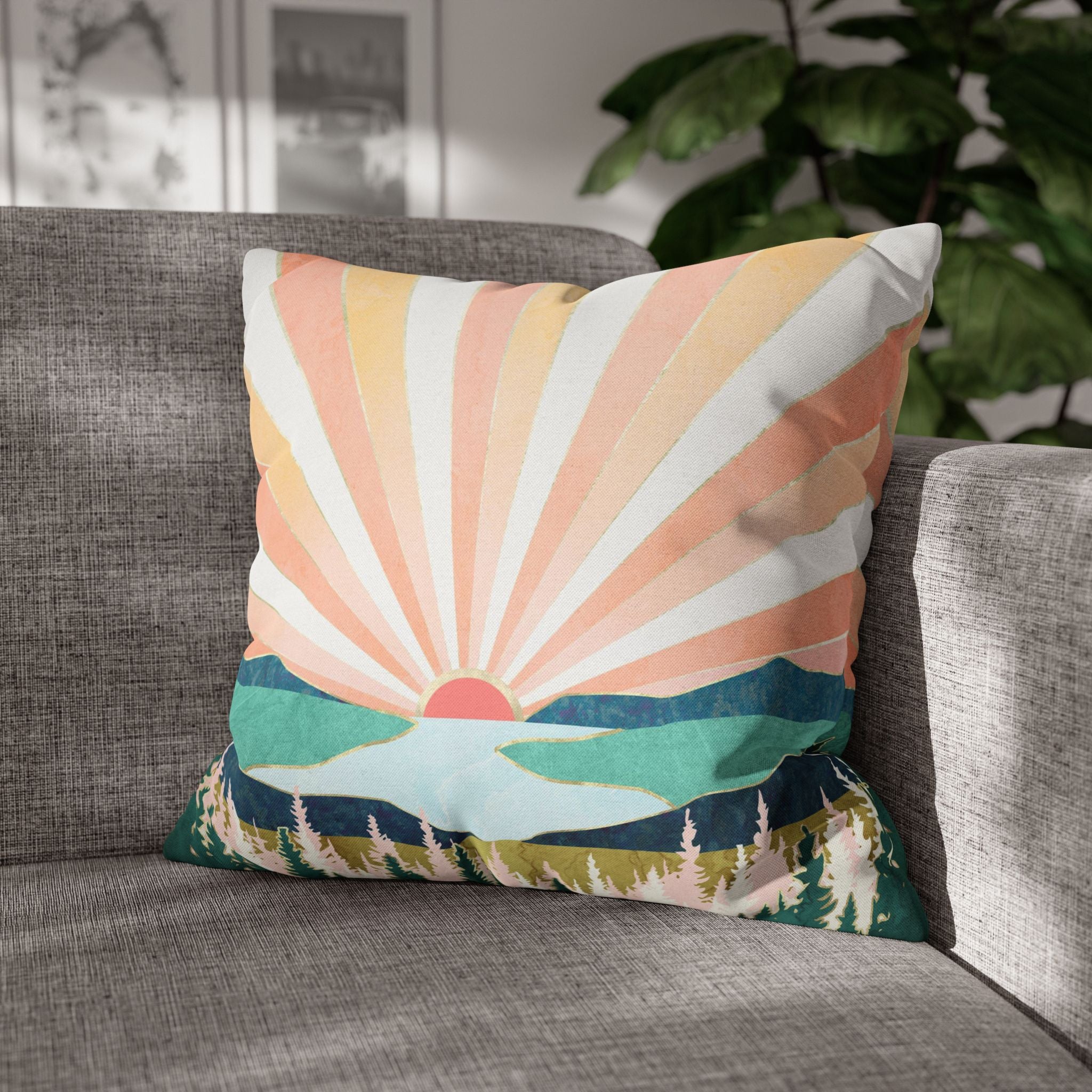 Summer Sunset - Decorative Pillow Cover