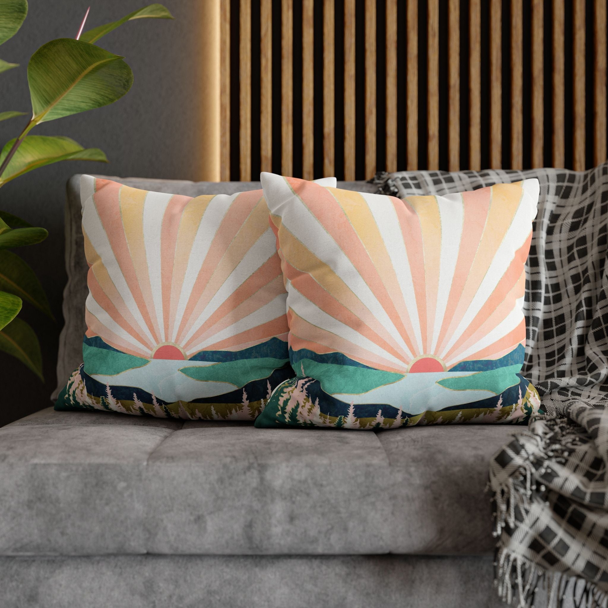 Summer Sunset - Decorative Pillow Cover