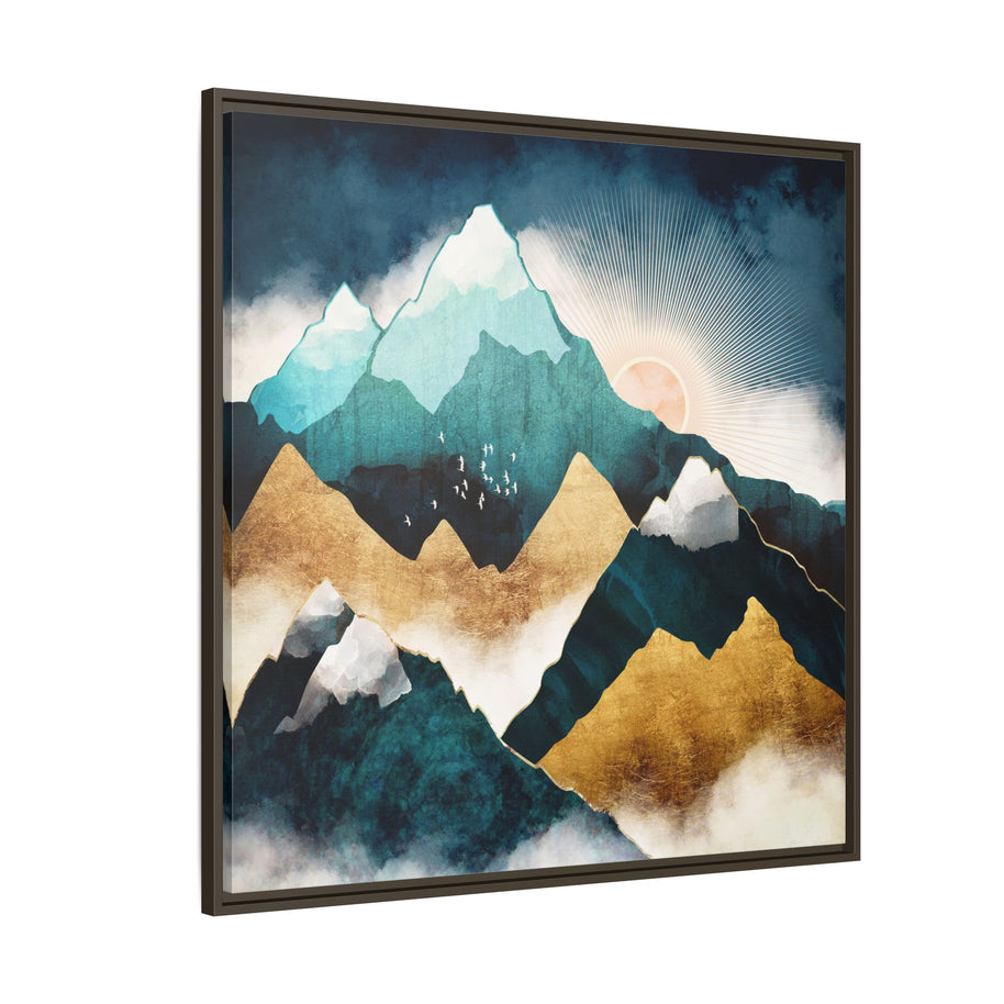 Daybreak - Matte Canvas, Framed (Multi-color)