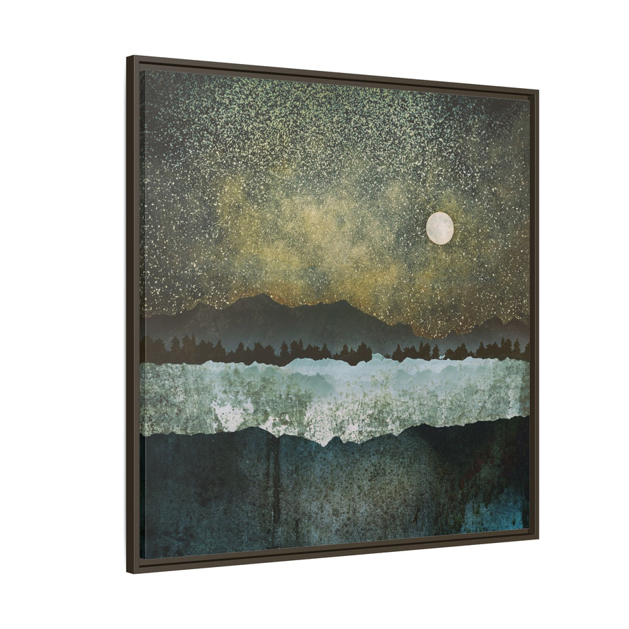 Stars - Matte Canvas, Framed (Multi-color)