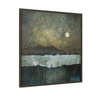 Stars - Matte Canvas, Framed (Multi-color)
