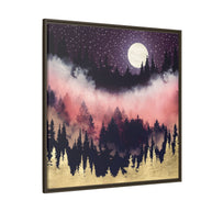 Evening Glow - Matte Canvas, Framed (Multi-color)