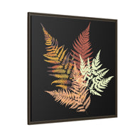 Autumn Fern - Matte Canvas, Framed (Multi-color)