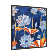 Bold Botanical - Matte Canvas, Framed (Multi-color)