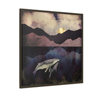 Bond - Matte Canvas, Framed (Multi-color)