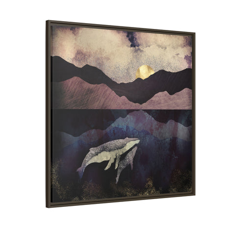 Bond - Matte Canvas, Framed (Multi-color)
