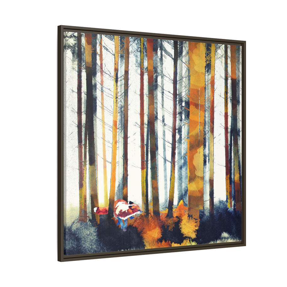 Autumn Hunt - Matte Canvas, Framed (Multi-color)