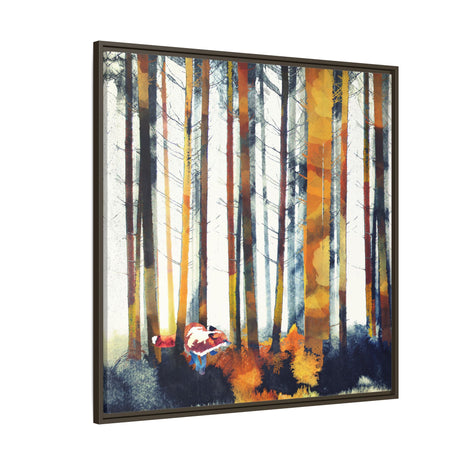 Autumn Hunt - Matte Canvas, Framed (Multi-color)