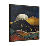 Bronze Night - Matte Canvas, Framed (Multi-color)