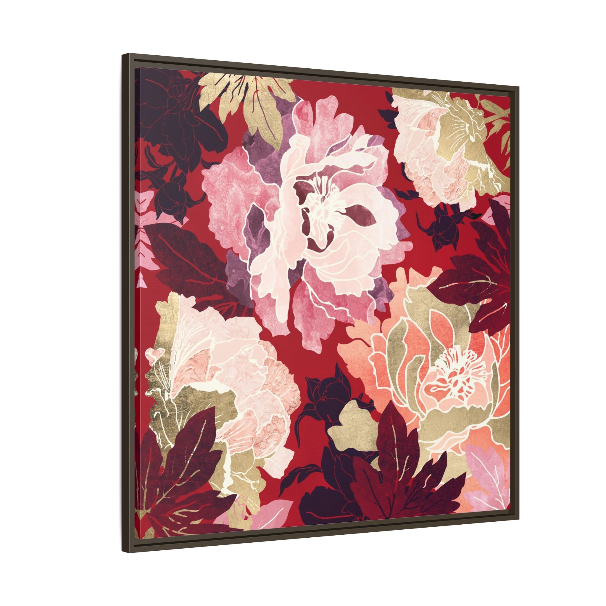 Bold Botanical II - Matte Canvas, Framed (Multi-color)