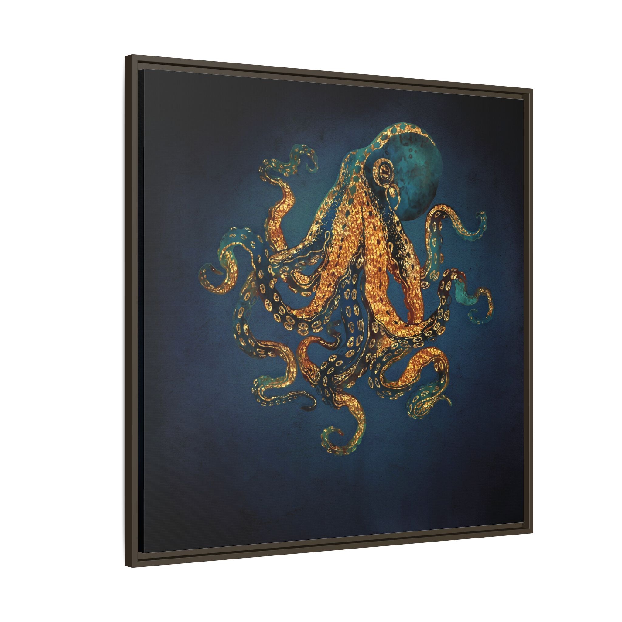 Underwater Dream IV - Matte Canvas, Framed (Multi-color)