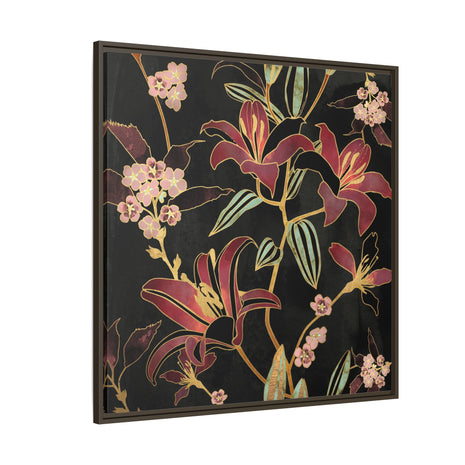 Lily - Matte Canvas, Framed (Multi-color)
