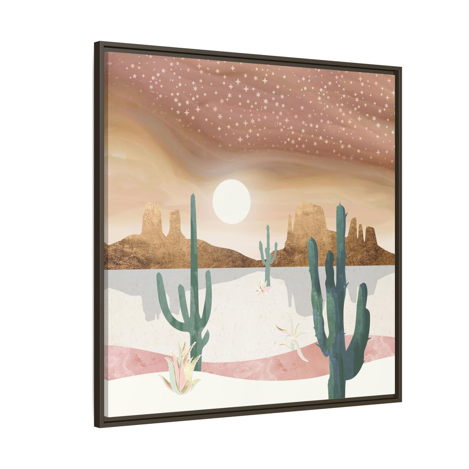 Honey Sky - Matte Canvas, Framed (Multi-color)