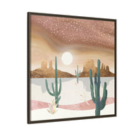 Honey Sky - Matte Canvas, Framed (Multi-color)