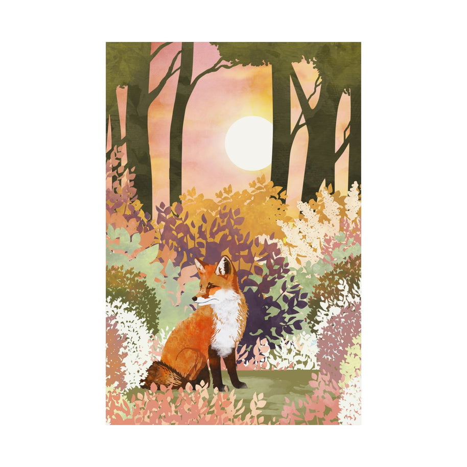 Spring Fox - Poster Print - No Frame