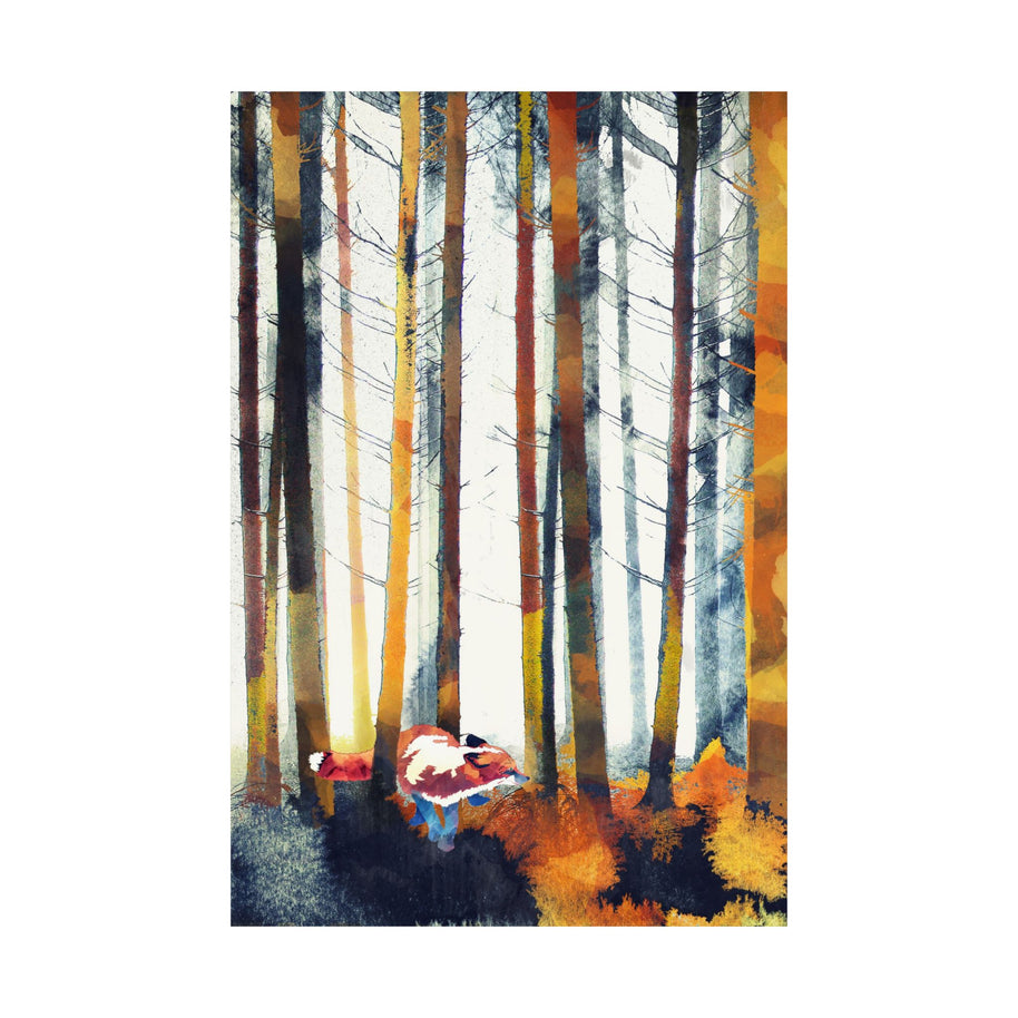 Autumn Hunt - Poster Print - No Frame