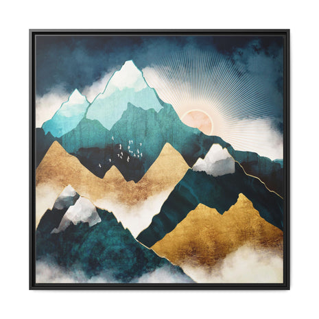 Daybreak - Matte Canvas, Framed (Multi-color)