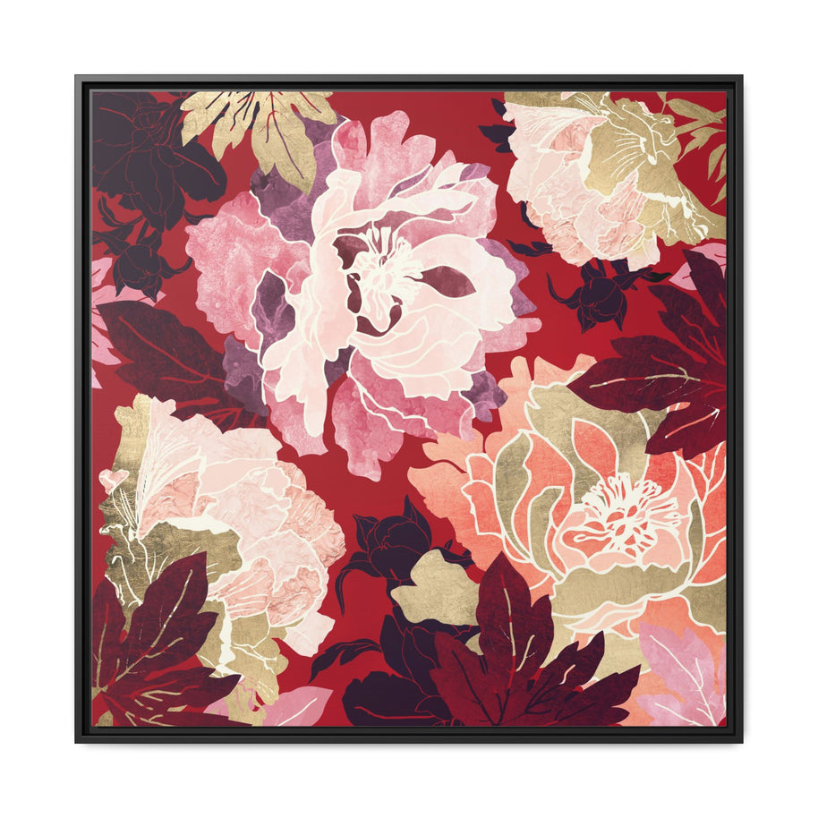 Bold Botanical II - Matte Canvas, Framed (Multi-color)
