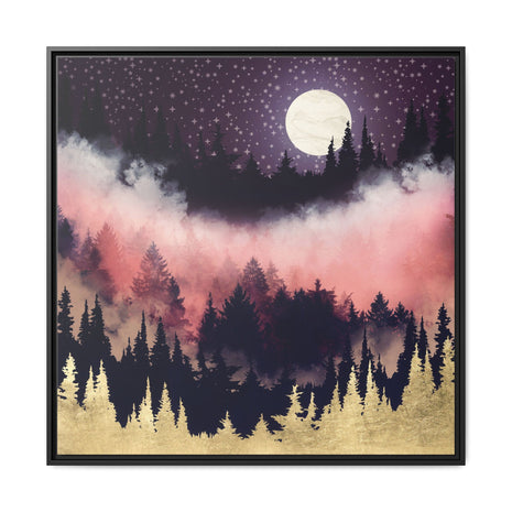 Evening Glow - Matte Canvas, Framed (Multi-color)