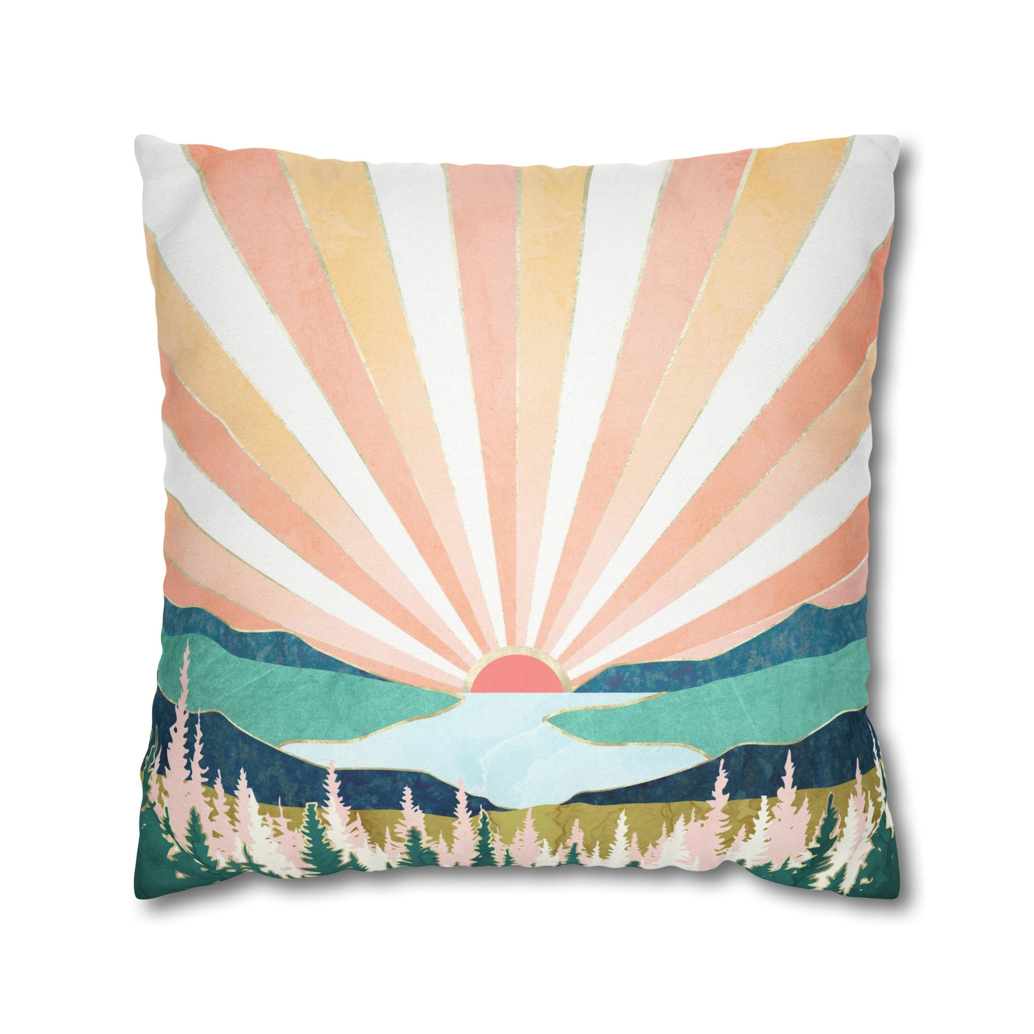 Summer Sunset - Decorative Pillow Cover