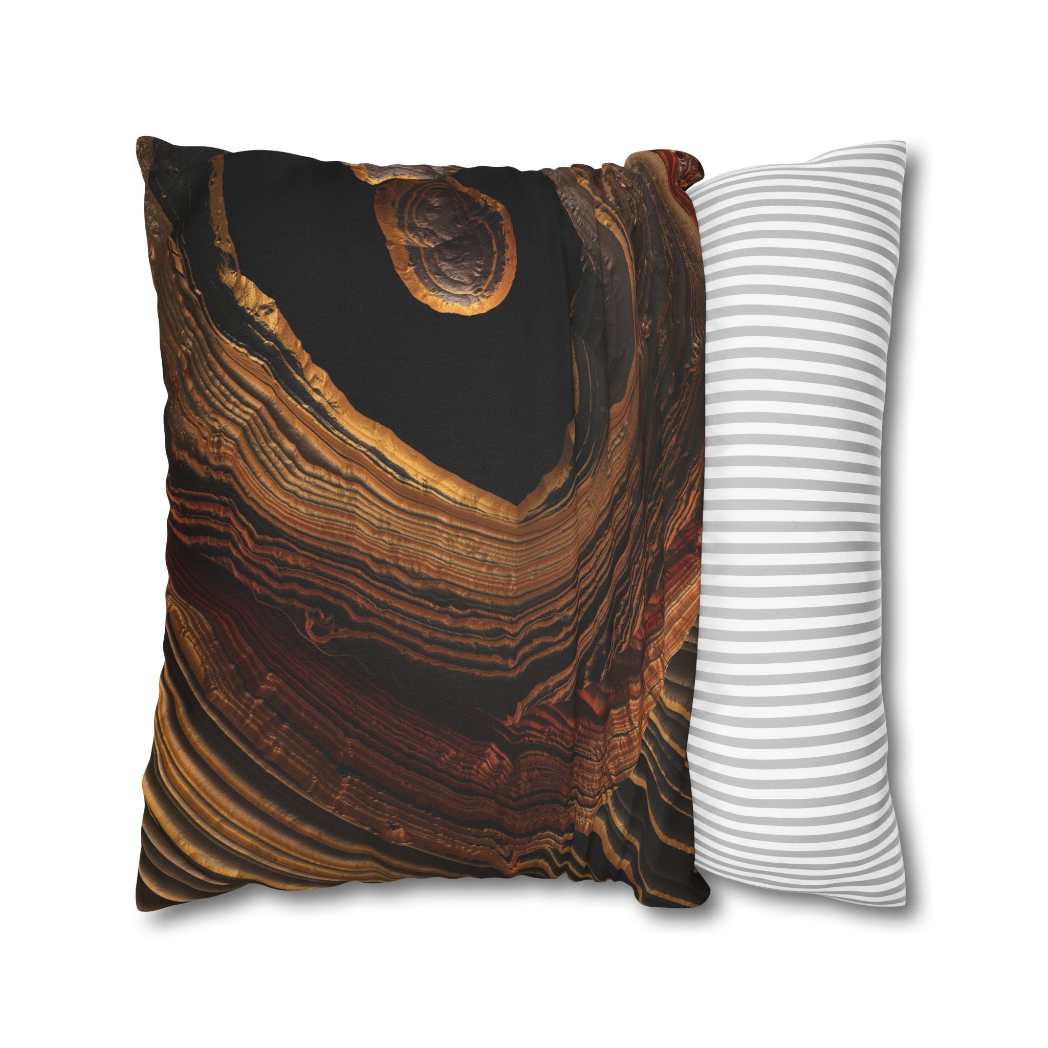 Tigers Eye Canyon - Decorative Pillow Cover
